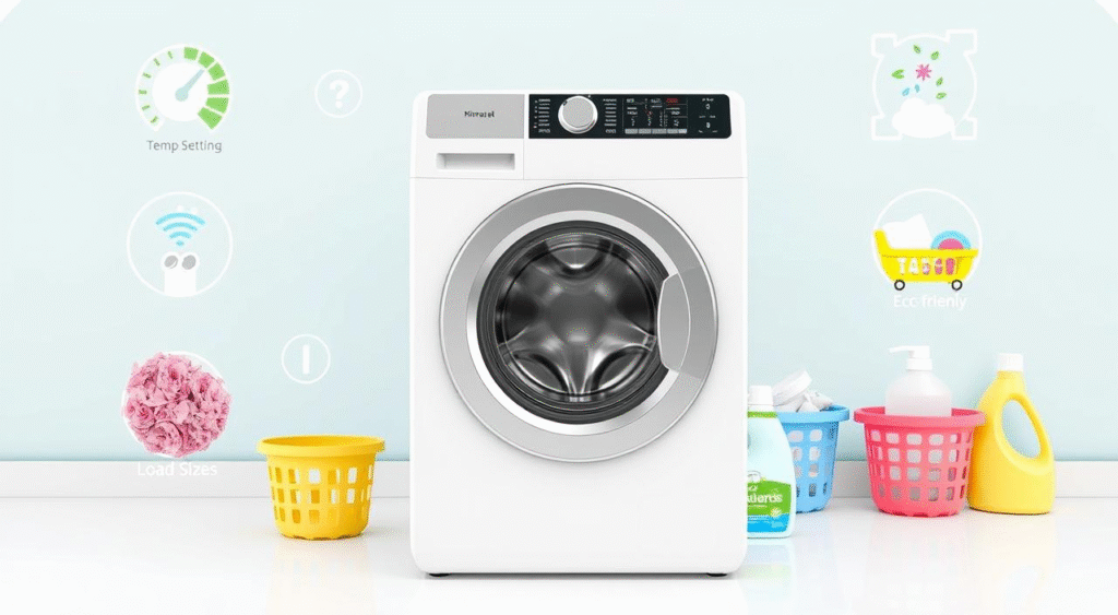 Washing machine energy saving
