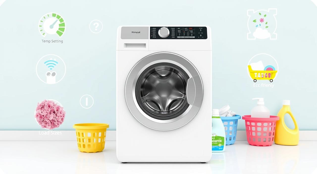 Washing machine energy saving