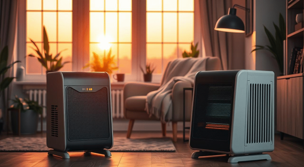 Space heater energy efficiency