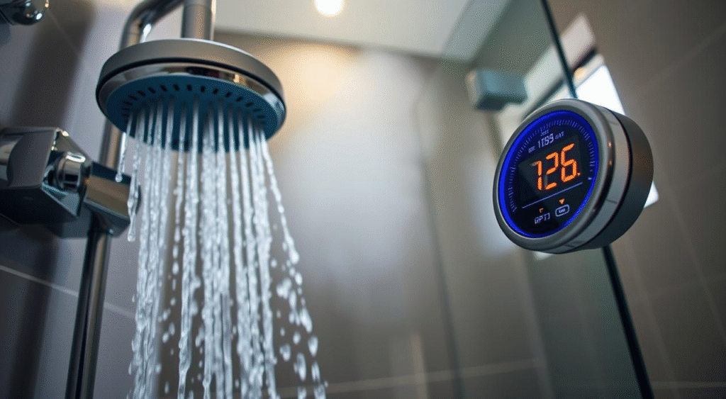 Energy efficient shower routine