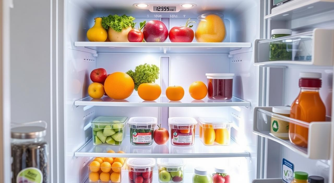 Energy efficient fridge settings