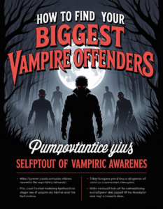How to Find Your Biggest Vampire Offenders