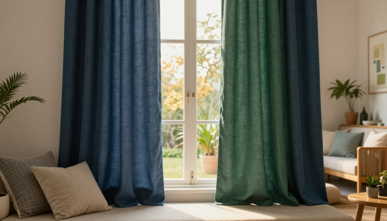 Insulated curtains energy saving